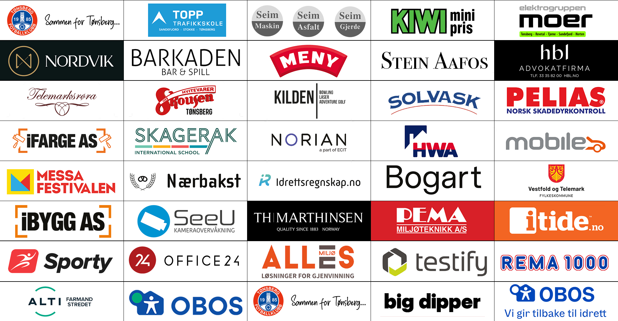 Reklame i bunnen av siden